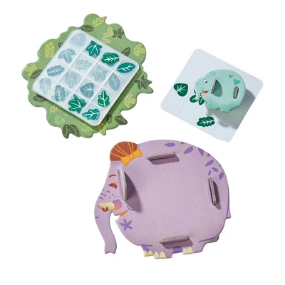 HABA Eager Elephants - Beginner Tile Placement Game For Ages 4+ - Image 2