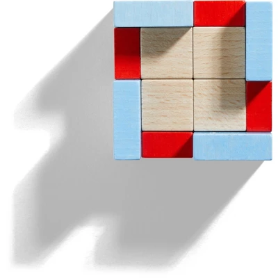 HABA Four By Four Wooden Building Blocks (Made In Germany) - Image 3