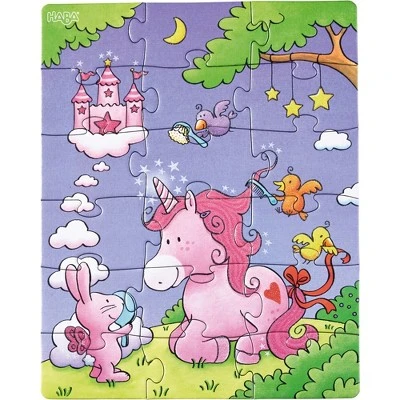 HABA Unicorn Glitterluck Set Of 3 Jigsaw Puzzles - Image 3
