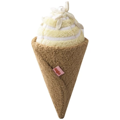 HABA Biofino Ice Cream Venezia - 2 Pretend Play Plush Cones With Reversible Scoops (4 Flavor Combos) - Image 7