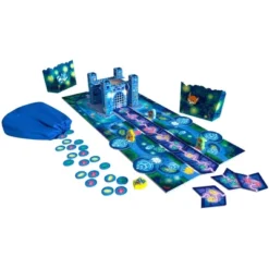 HABA Moonlight Castle - Children's Board Game With 3D Castle And Floating Gems
