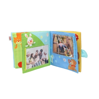HABA My First Photo Album - Soft Fabric Baby Book Fits Eight 4" X 6" Photos - Image 5
