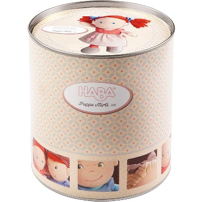 HABA Soft Doll Mirli 8" - First Baby Doll With Red Pigtails - Image 8