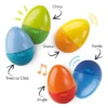 HABA Musical Eggs - 5 Wooden Toy Eggs With Acoustic Sounds (Made In Germany)