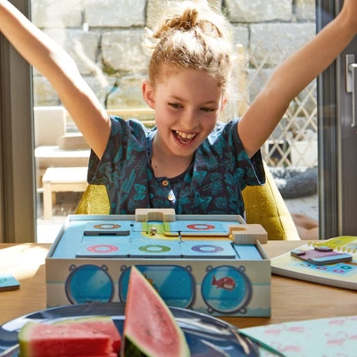 HABA Logic! Games: Splash Labyrinth - Milo's Waterpark Dexterity Maze Game