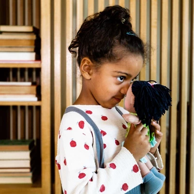 HABA Cari 12" Soft Doll - Machine Washable - Image 8