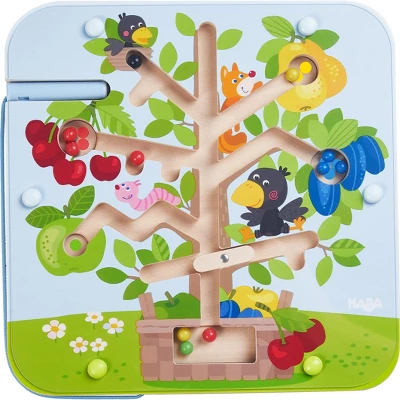 HABA Orchard Maze Magnetic Game Develops Fine Motor Skills & Color Recognition