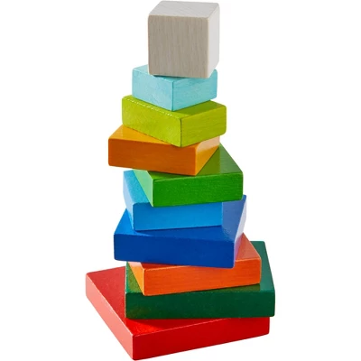HABA Rainbow Cube - 3D Arranging Game (Made In Germany)