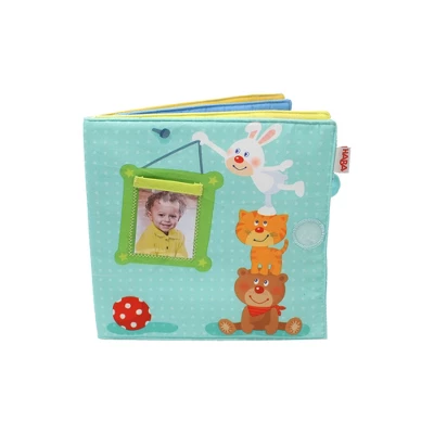 HABA My First Photo Album - Soft Fabric Baby Book Fits Eight 4" X 6" Photos - Image 2