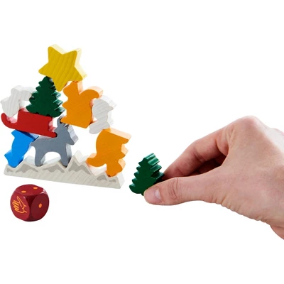 HABA Animal Upon Animal Christmas Version Wood Stacking Game (Made In Germany) - Image 4