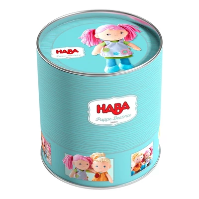 HABA Soft Doll Beatrice 8" - First Baby Doll With Red Pigtails - Image 5