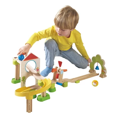 HABA Kullerbu Windmill Playset - 25 Piece Ball Track Starter Set - Image 8