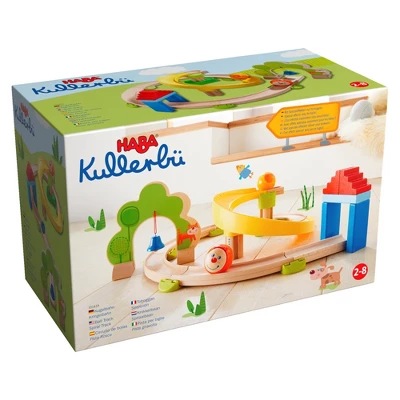 HABA Kullerbu Spiral Track - 26 Piece Wood & Plastic Ball Track Set - Image 7