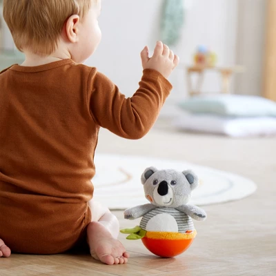 HABA Roly Poly Koala Soft Wobbling & Chiming Baby Toy - Image 2