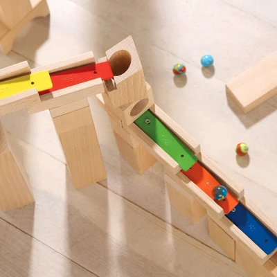 HABA Melodious Building Bricks - Wooden Marble Run Accessory - Image 7