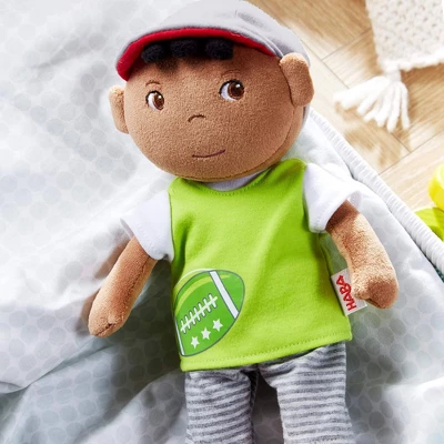 HABA Snug Up Mason Baby Boy Doll (Machine Washable) - Image 3