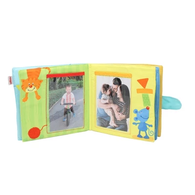 HABA My First Photo Album - Soft Fabric Baby Book Fits Eight 4" X 6" Photos - Image 4