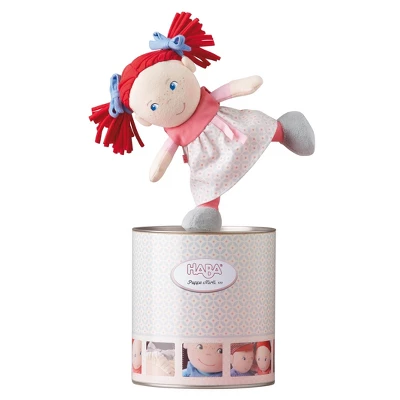 HABA Soft Doll Mirli 8" - First Baby Doll With Red Pigtails