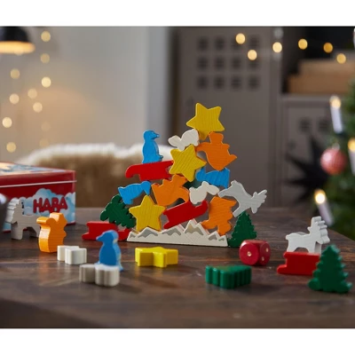 HABA Animal Upon Animal Christmas Version Wood Stacking Game (Made In Germany) - Image 6