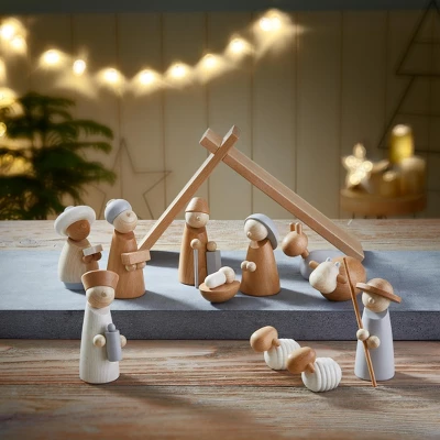 HABA Nativity Scene 12-Piece Set (Made In Germany) - Image 6