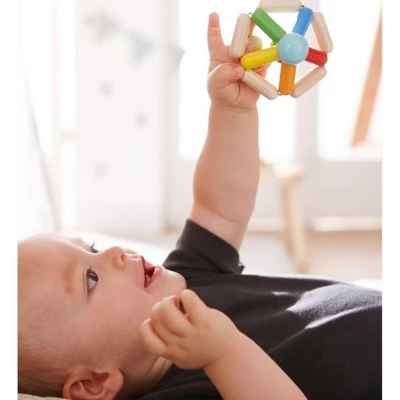 HABA Wooden Clutching Toy Color Carousel (Made In Germany) - Image 2