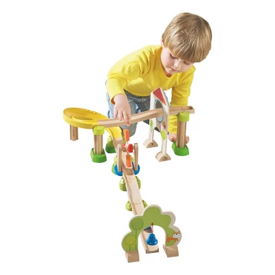HABA Kullerbu Windmill Playset - 25 Piece Ball Track Starter Set - Image 9