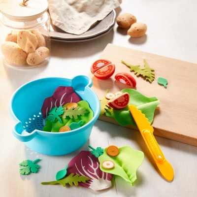 HABA Biofino Mixed Salad - Pretend Play Food Encourages Healthy Habits - Image 3