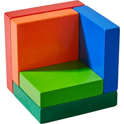HABA Rainbow Cube - 3D Arranging Game (Made In Germany) - Image 6