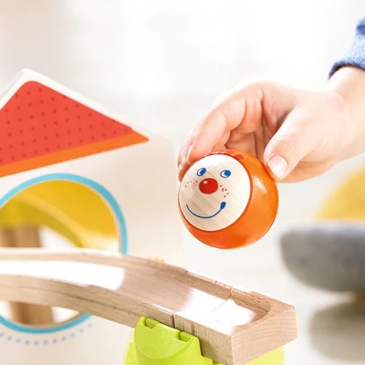 HABA Kullerbu Windmill Playset - 25 Piece Ball Track Starter Set - Image 3