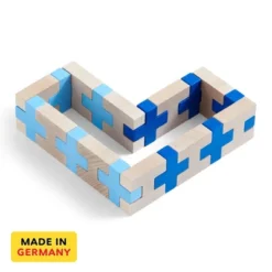 HABA 3D Aerius - 20 Piece Wooden Building Blocks Set (Made In Germany)